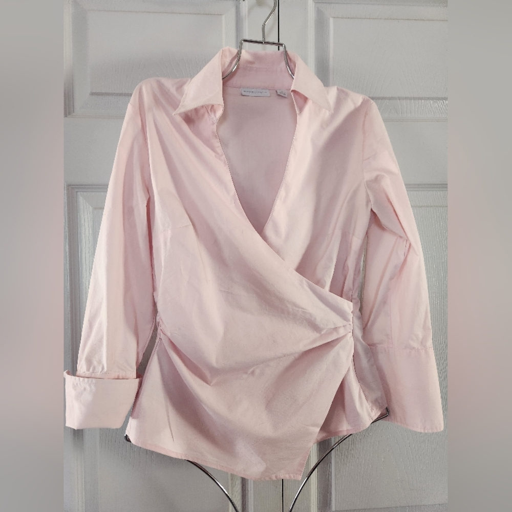 Ny&Co Faux Wrap Shirt